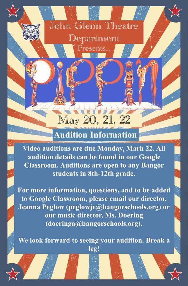Spring Musical Audition Information