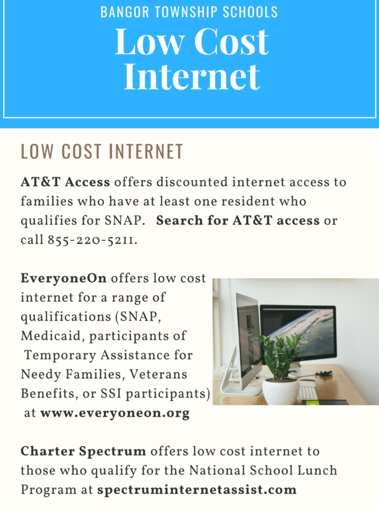 Low Cost Internet and Computers