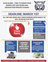 Spring Graduation Flyer