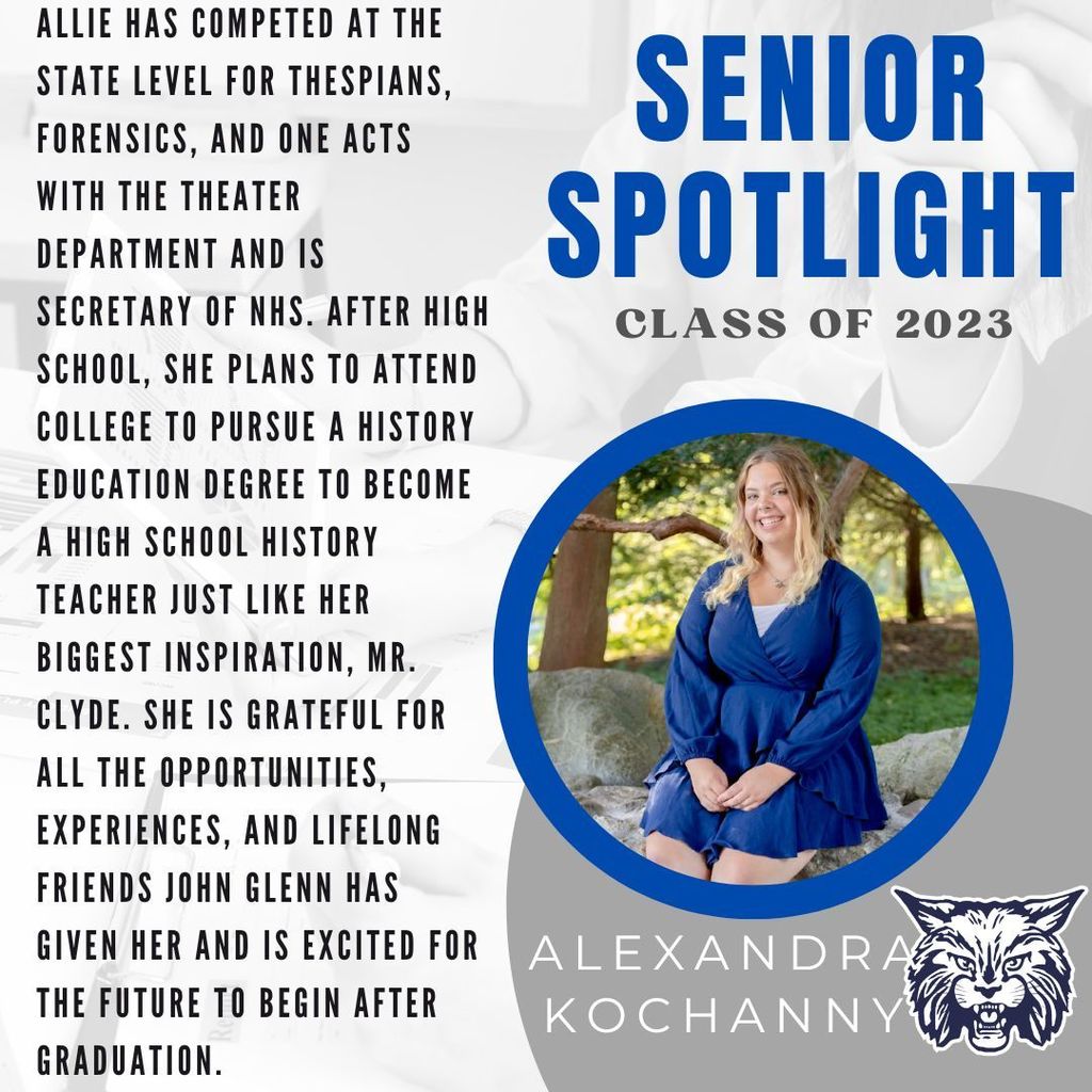 Alexandra Kochanny Senior Spotlight