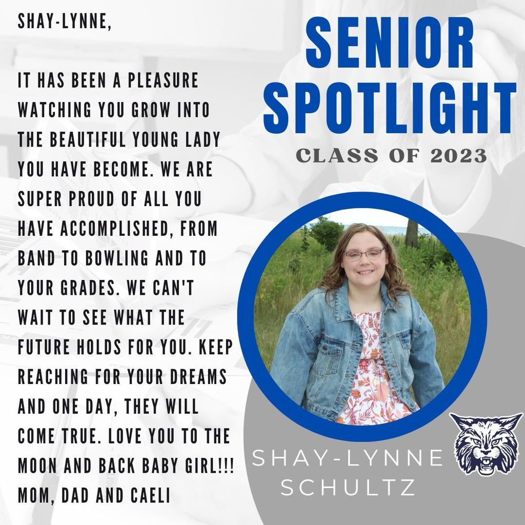 SHAY-LYNNE SCHULTZ Senior Spotlight