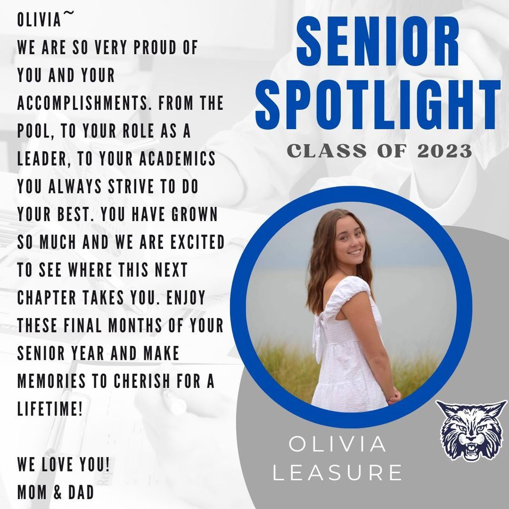 OLIVIA LEASURE Senior Spotlight