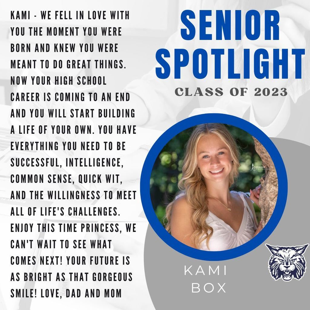 KAMI BOX Senior Spotlight