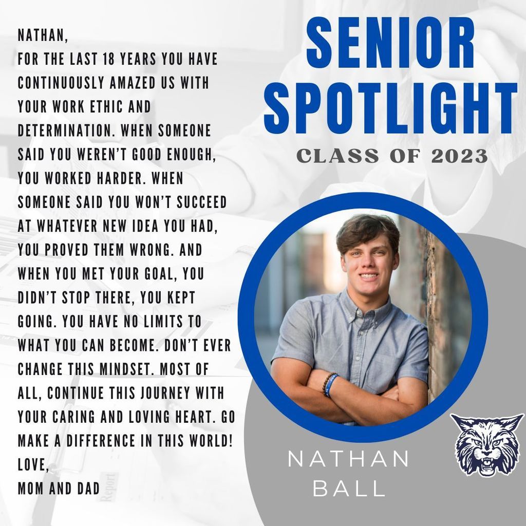 NATHAN BALL Senior Spotlight